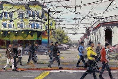 San Francisco: The Castro by Lisa Elley framed wall art