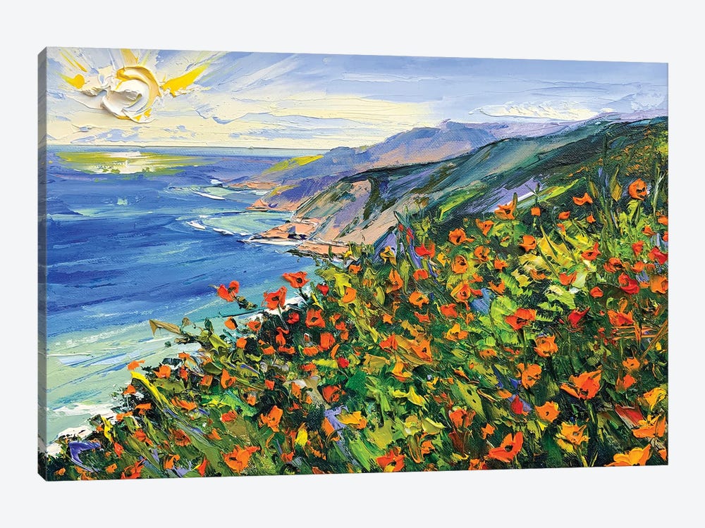A Walk In Big Sur II by Lisa Elley 1-piece Art Print