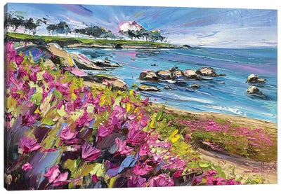 Pacific Grove, From My Heart Canvas Art Print - Lisa Elley