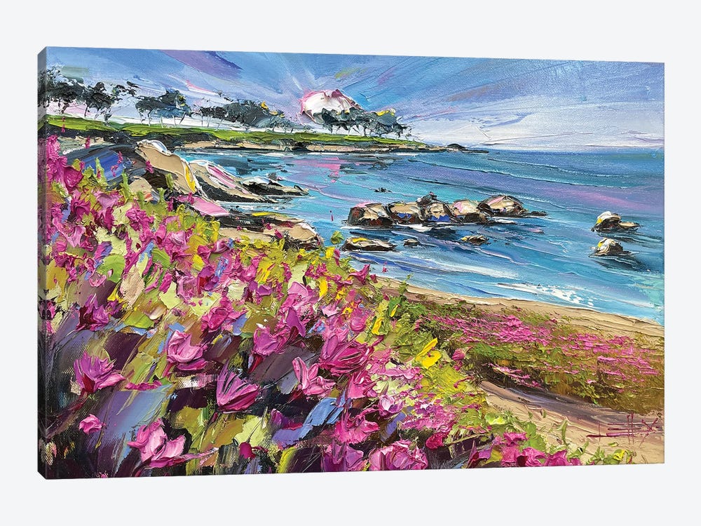 Pacific Grove, From My Heart by Lisa Elley 1-piece Canvas Wall Art