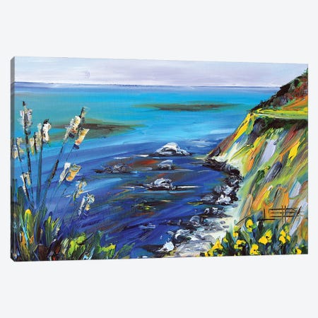 Monterey Bay II Canvas Print #LEL271} by Lisa Elley Art Print
