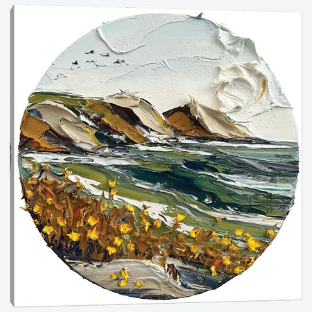 Point Sur, With Love Canvas Print #LEL273} by Lisa Elley Art Print