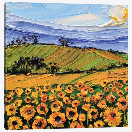 So Van Gogh Canvas Print #LEL274} by Lisa Elley Canvas Artwork
