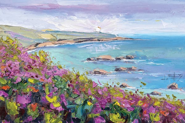 Pastel Impressionism: Spring In Pacific Grove by Lisa Elley