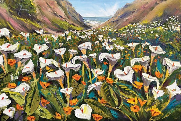 Calla Lilies: Calla Lily Valley by Lisa Elley