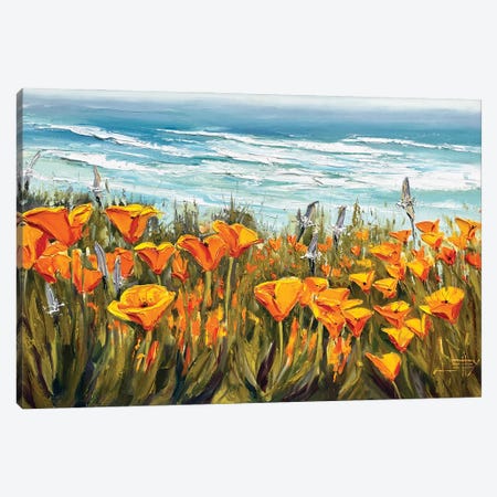 Spring In To Summer Canvas Print #LEL280} by Lisa Elley Canvas Art