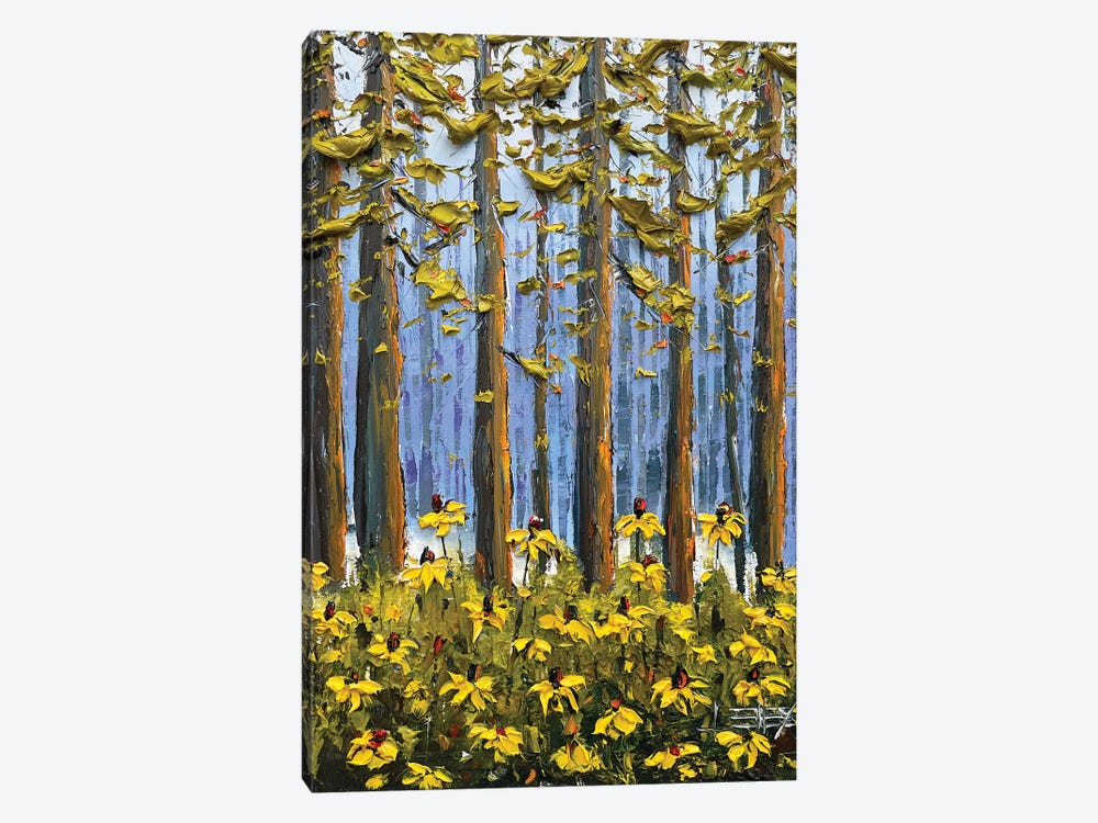 Wildflowers In Yosemite by Lisa Elley 1-piece Canvas Print