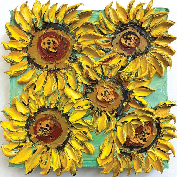 Artists Like Van Gogh: Friendly Summer by Lisa Elley