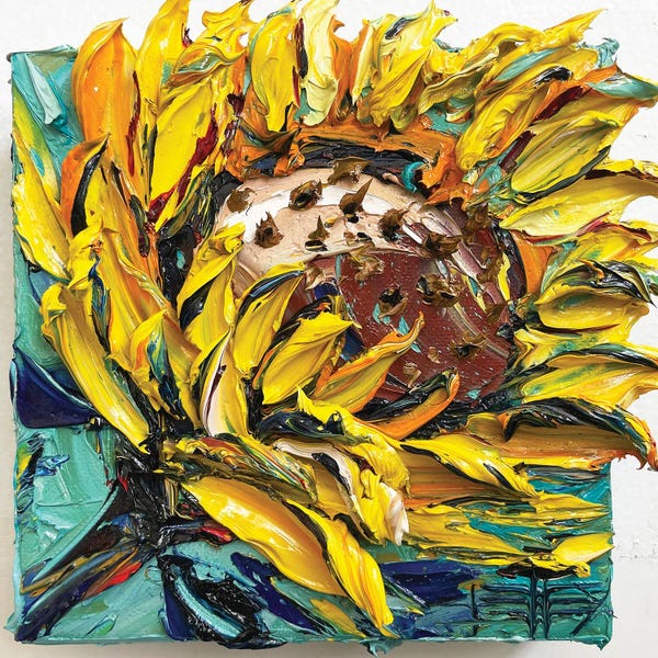 Van Gogh's Sunflowers Collection: Friend Of Van Gogh by Lisa Elley