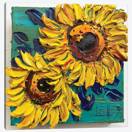 Van Gogh Duo Canvas Print #LEL294} by Lisa Elley Canvas Art