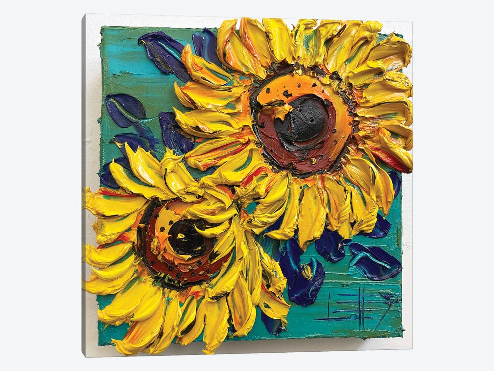 Van Gogh Duo by Lisa Elley 1-piece Art Print
