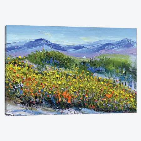 Sonoma Spring Canvas Print #LEL295} by Lisa Elley Canvas Wall Art