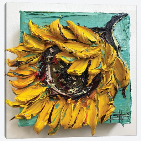 Time To Gogh Canvas Print #LEL297} by Lisa Elley Canvas Artwork