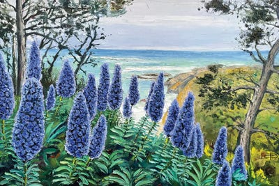 Coastal Solitude by Lisa Elley canvas print