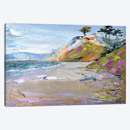 Spring At Manresa Beach Canvas Print #LEL309} by Lisa Elley Canvas Print