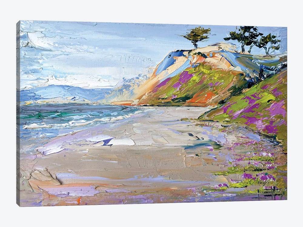 Spring At Manresa Beach by Lisa Elley 1-piece Canvas Art
