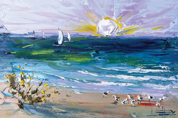 Lisa Elley: Santa Cruz Sun by Lisa Elley