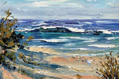 Dreamy Bay by Lisa Elley canvas print