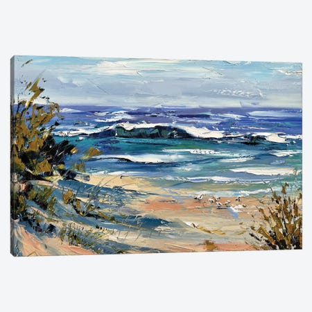 Dreamy Bay Canvas Print #LEL312} by Lisa Elley Canvas Artwork