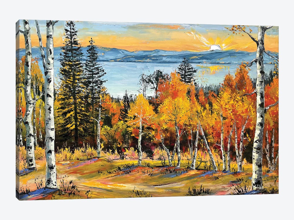Tahoe Elegance by Lisa Elley 1-piece Canvas Print