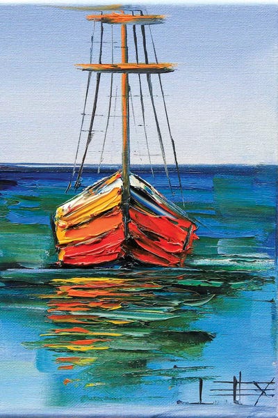 Boats Of Monterey by Lisa Elley framed wall art