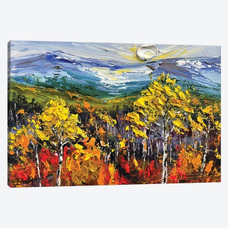 September Sunset Canvas Print #LEL322} by Lisa Elley Canvas Print