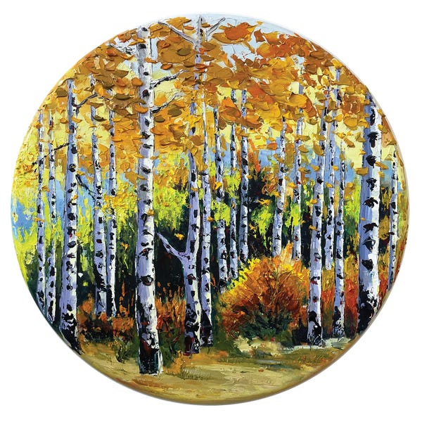 Aspen Trees: Crescendo by Lisa Elley