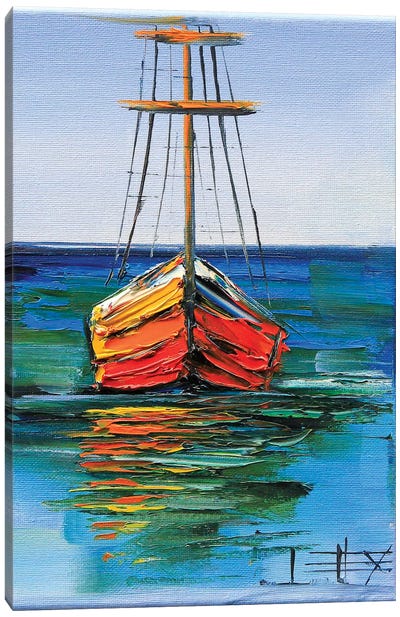 Boats Of Monterey Canvas Art Print - Monterey