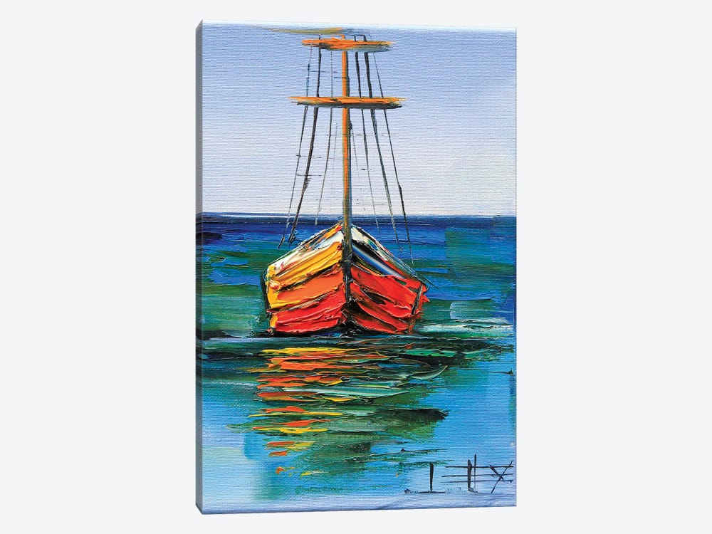 Boats Of Monterey by Lisa Elley 1-piece Art Print