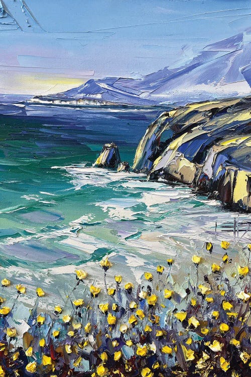 Breezy Blue Pacific by Lisa Elley wall art