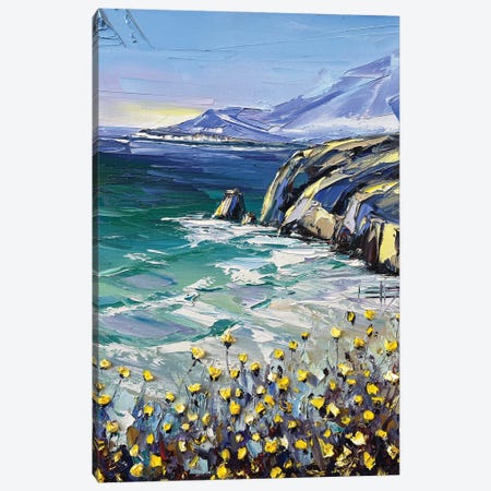 Breezy Blue Pacific Canvas Print #LEL332} by Lisa Elley Canvas Art