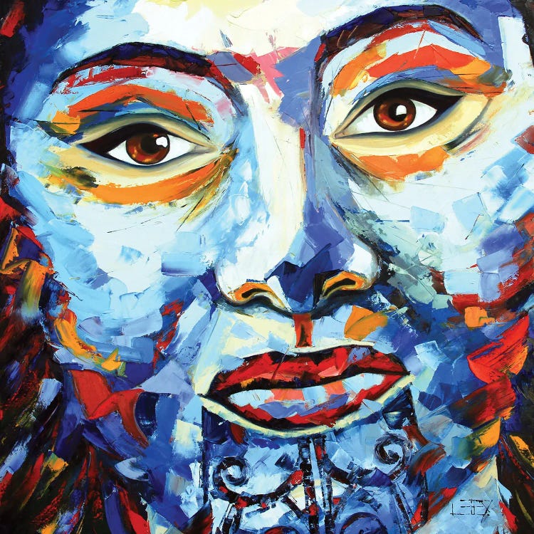 Maori Girl From New Zealand by Lisa Elley wall art