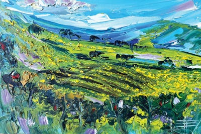 Bay Area Spring by Lisa Elley framed wall art