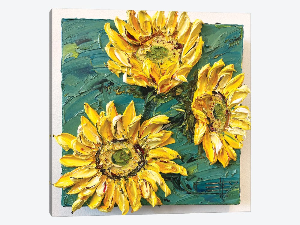 Van Gogh Trio by Lisa Elley 1-piece Art Print
