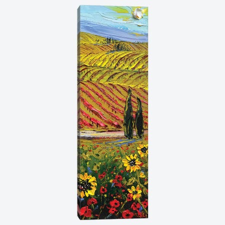 Over The Hills We Gogh Canvas Print #LEL346} by Lisa Elley Canvas Artwork