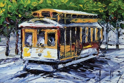 Cable Car by Lisa Elley art print