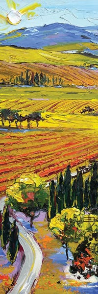 Valleys: Road To The Winery by Lisa Elley