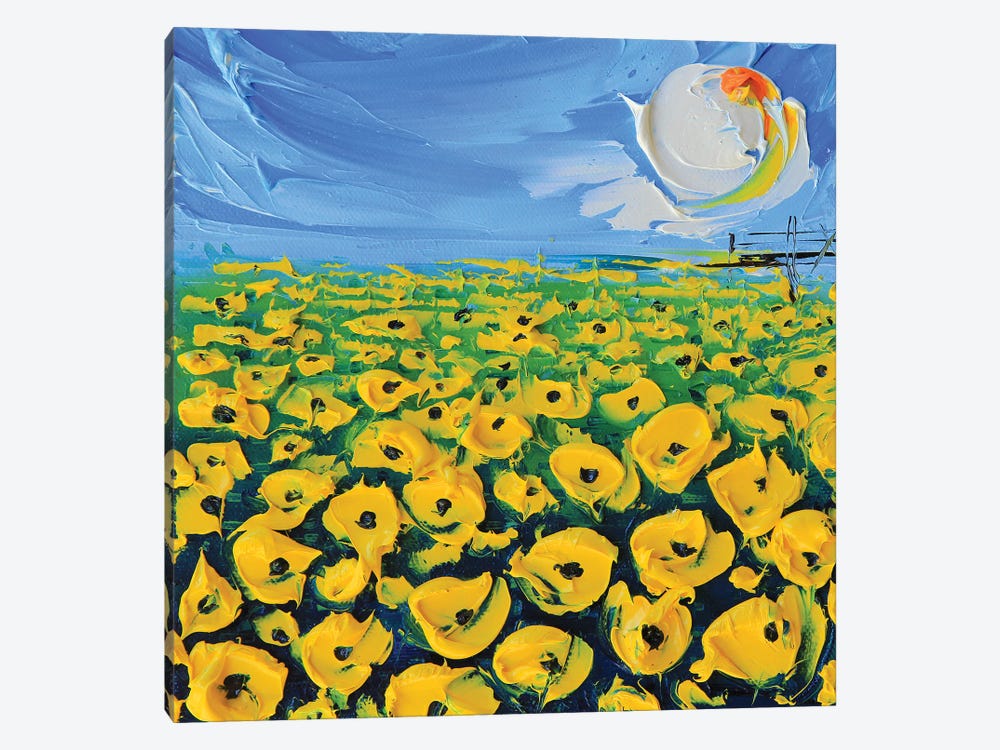 Van Gogh Poppies by Lisa Elley 1-piece Art Print