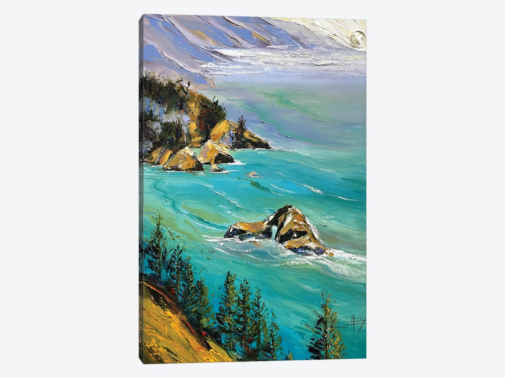Charm On The Coast by Lisa Elley 1-piece Canvas Print