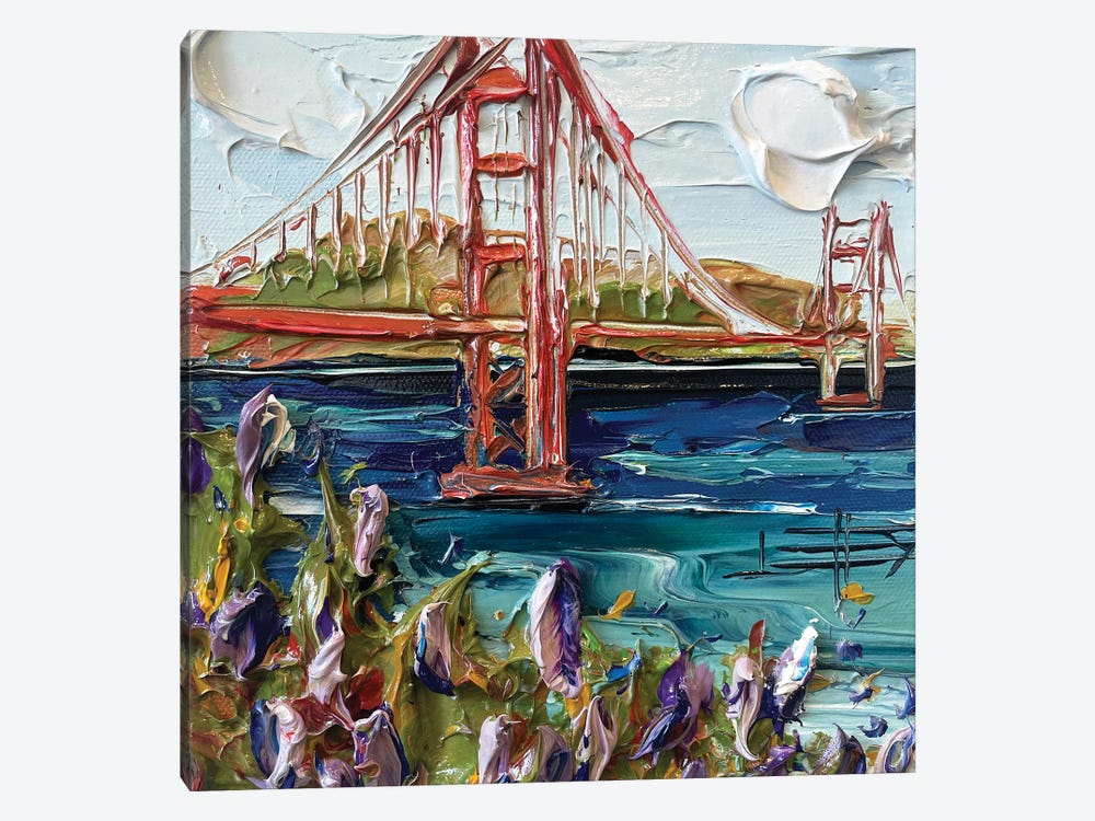 San Francisco Bay by Lisa Elley 1-piece Canvas Wall Art