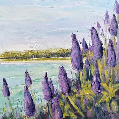 Tranquil Bay by Lisa Elley canvas print