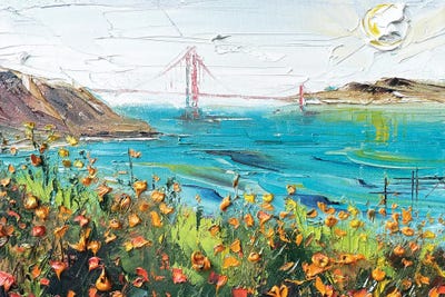 San Francisco Spring by Lisa Elley canvas print