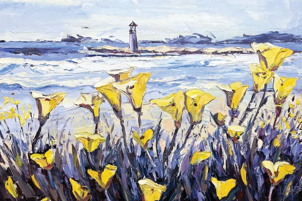 Lighthouses: Coastal Quietude by Lisa Elley