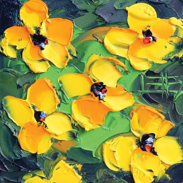 Lisa Elley: California Poppies by Lisa Elley