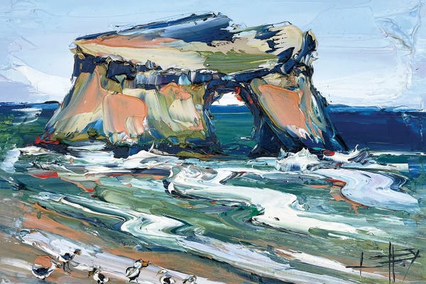 Santa Cruz: Another Morning In Santa Cruz - Natural Bridges State Park In California by Lisa Elley