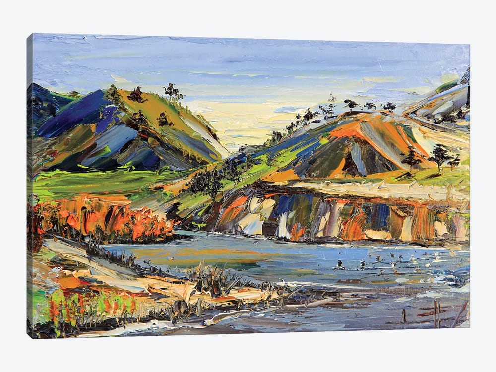 Carmel River State Beach by Lisa Elley 1-piece Art Print