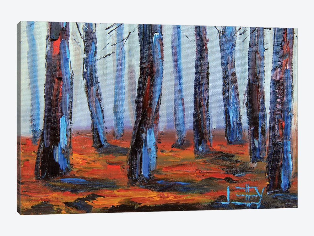 Redwood Trees In Big Basin State Park, San Francisco Bay California by Lisa Elley 1-piece Canvas Art Print