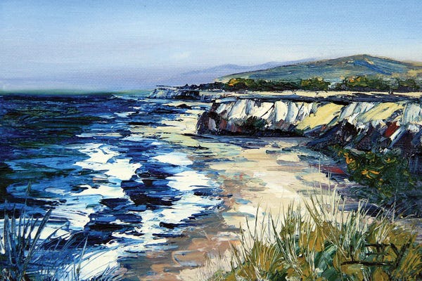 Contemporary Coastal: Big Sur - Garrapata State Park by Lisa Elley