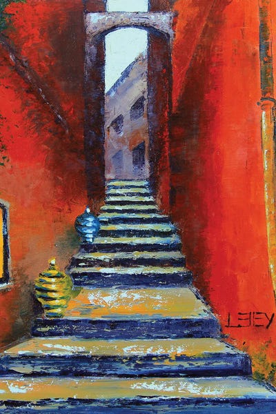 Staircases: A Hidden Pathway In Europe by Lisa Elley