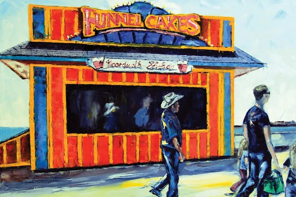 Santa Cruz: Santa Cruz Boardwalk In California by Lisa Elley